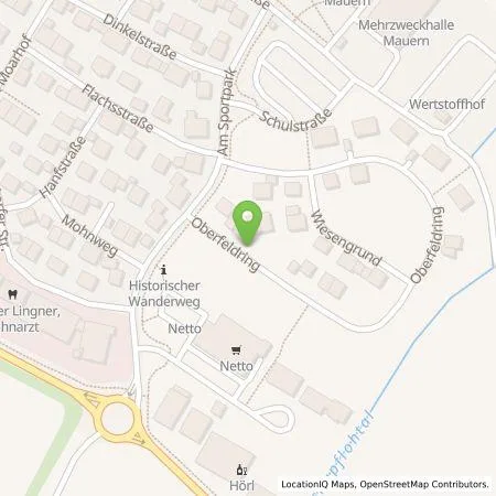 Standortübersicht der Tankstelle Bürger-Energie Genossenschaft Freisinger Land eG in 85419 Mauern