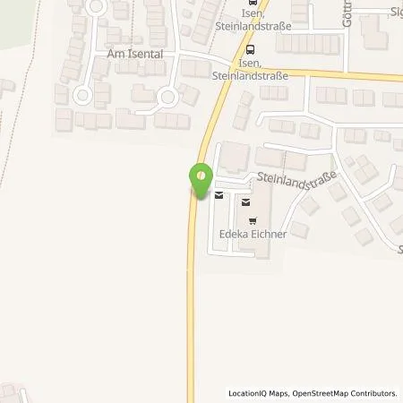 Standortübersicht der Tankstelle Energie Südbayern GmbH in 84424 Isen