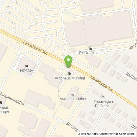 Standortübersicht der Tankstelle Shell Deutschland GmbH in 84137 Vilsbiburg