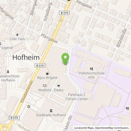 Standortübersicht der Tankstelle SCAPO mobility GmbH in 65719 Hofheim am Taunus
