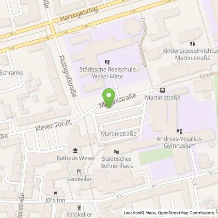 Standortübersicht der Tankstelle Stadtwerke Wesel GmbH in 46483 Wesel