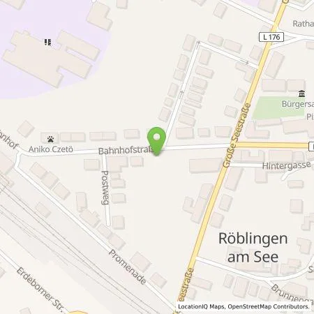 Standortübersicht der Tankstelle Stadtwerke Lutherstadt Eisleben GmbH in 06317 Seegebiet Mansfelder Land