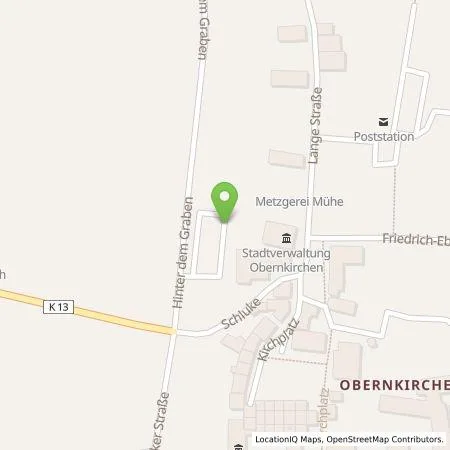 Standortübersicht der Tankstelle Stadtwerke Schaumburg-Lippe GmbH in 31683 Obernkirchen