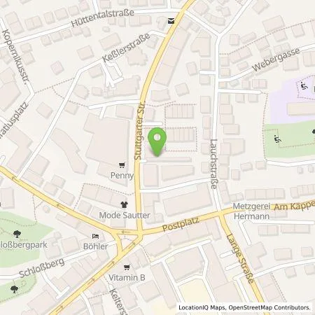 Standortübersicht der Tankstelle Wirelane GmbH in 71032 Böblingen