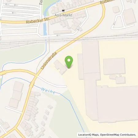 Standortübersicht der Tankstelle Wirelane GmbH in 59557 Lippstadt