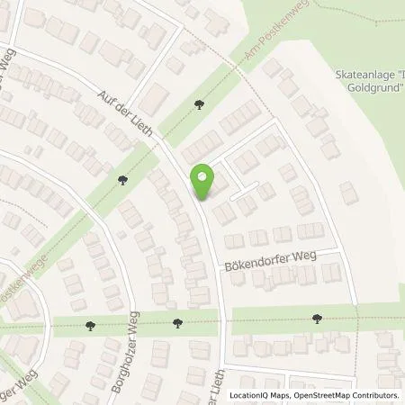 Standortübersicht der Tankstelle Wirelane Public I GmbH in 33100 Paderborn