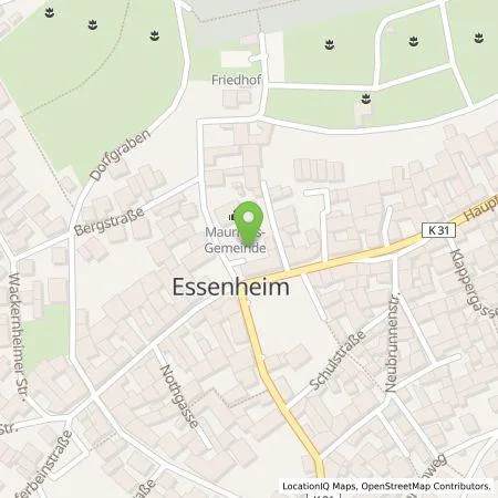 Standortübersicht der Tankstelle Wirelane Public I GmbH in 55270 Essenheim