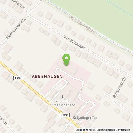 Standortübersicht der Tankstelle Wirelane Public I GmbH in 26954 Nordenham