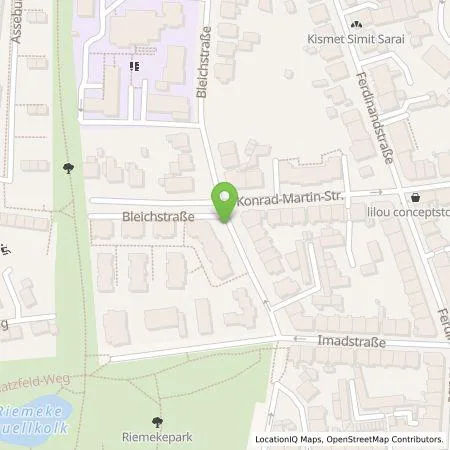 Standortübersicht der Tankstelle Wirelane Public I GmbH in 33102 Paderborn