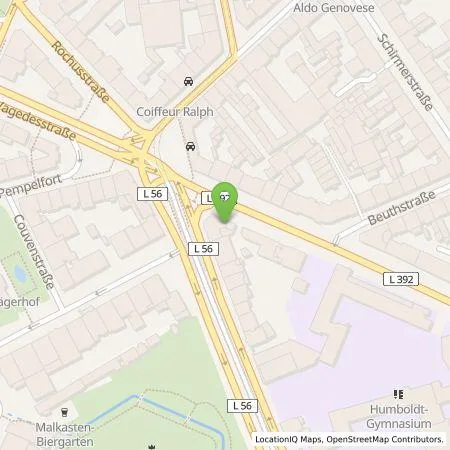 Standortübersicht der Tankstelle Wirelane Public I GmbH in 40211 Düsseldorf