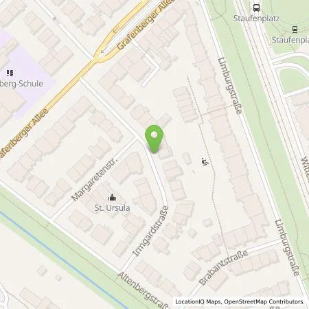 Standortübersicht der Tankstelle Wirelane Public I GmbH in 40235 Düsseldorf