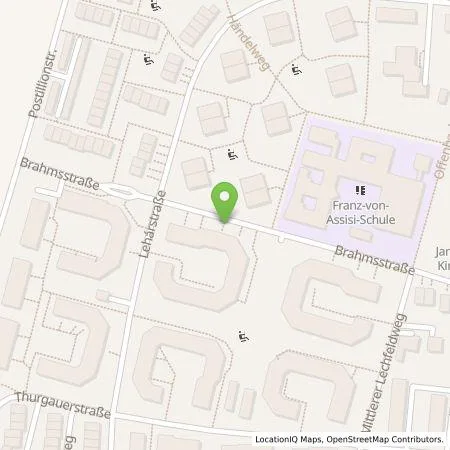 Standortübersicht der Tankstelle Wirelane Public I GmbH in 86179 Augsburg