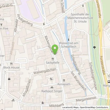 Standortübersicht der Tankstelle Wirelane Public I GmbH in 86150 Augsburg