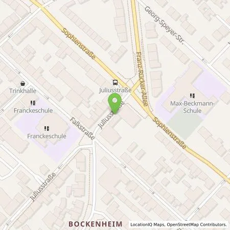 Standortübersicht der Tankstelle Wirelane Public I GmbH in 60487 Frankfurt am Main