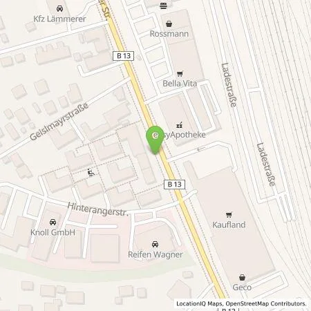 Standortübersicht der Tankstelle Wirelane Public I GmbH in 85051 Ingolstadt