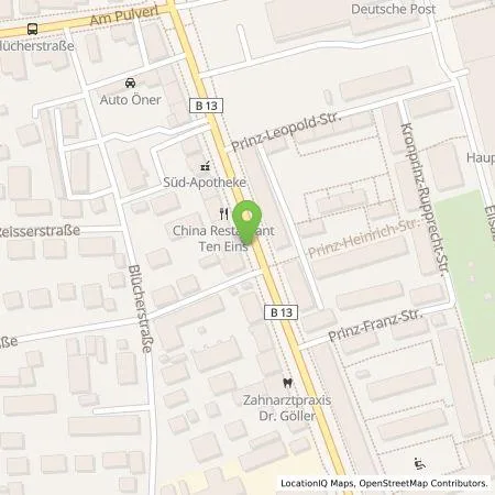 Standortübersicht der Tankstelle Wirelane Public I GmbH in 85051 Ingolstadt