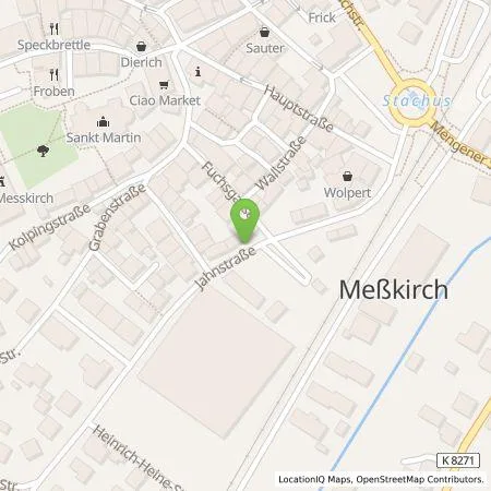 Standortübersicht der Tankstelle Wirelane Public I GmbH in 88605 Meßkirch