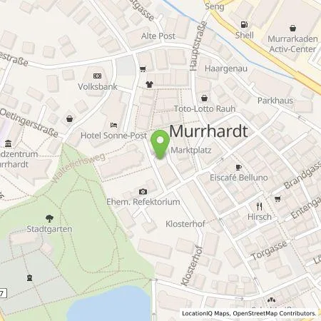 Standortübersicht der Tankstelle Wirelane Public I GmbH in 71540 Murrhardt