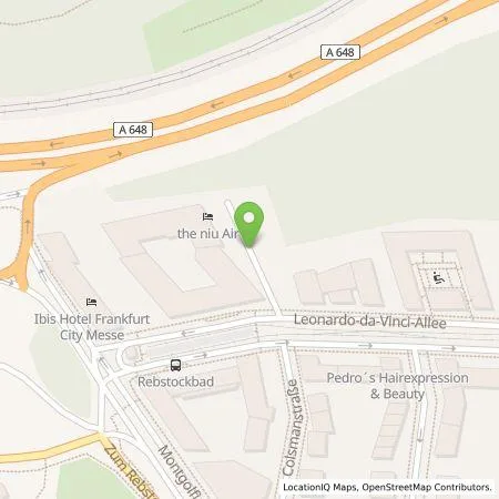 Standortübersicht der Tankstelle Wirelane Public I GmbH in 60486 Frankfurt am Main