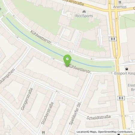 Standortübersicht der Tankstelle On Charge GmbH in 40239 Düsseldorf