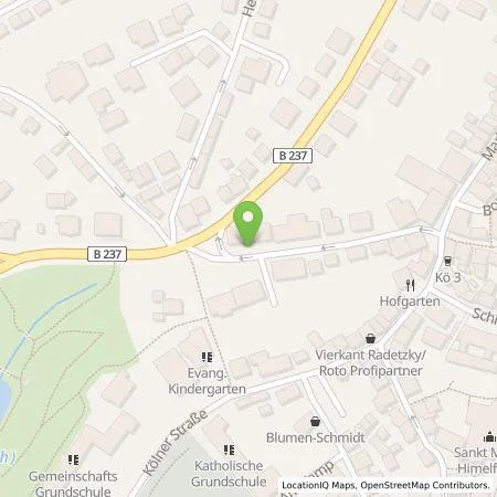 Standortübersicht der Tankstelle Wirelane Public I GmbH in 42499 Hückeswagen