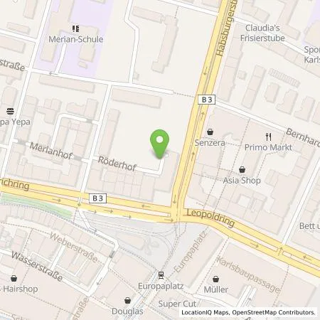 Standortübersicht der Tankstelle Wirelane Public I GmbH in 79098 Freiburg im Breisgau