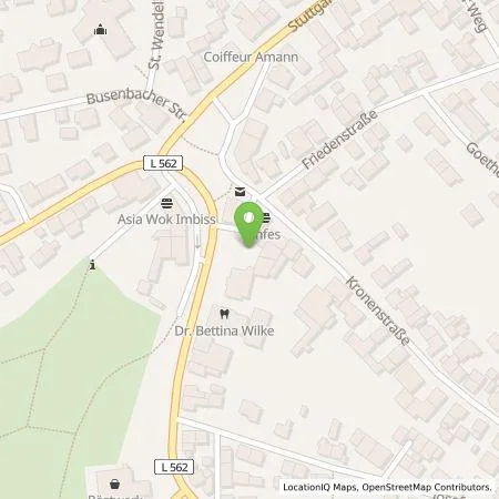 Standortübersicht der Tankstelle On Charge GmbH in 76337 Waldbronn