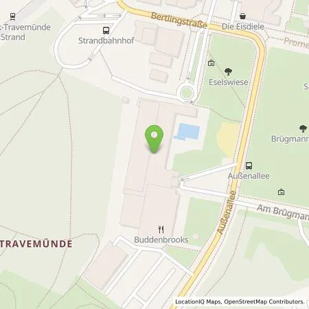 Standortübersicht der Tankstelle Wirelane Public I GmbH in 23570 Lübeck