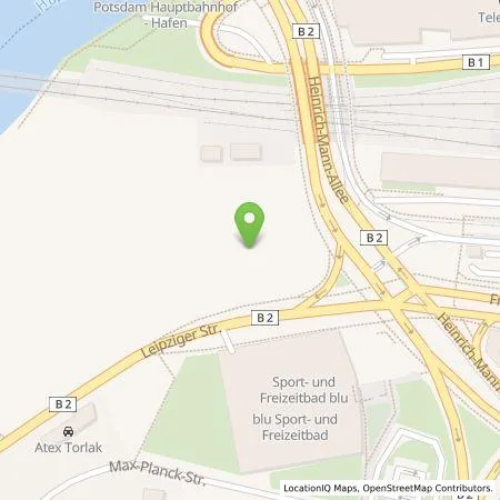 Standortübersicht der Tankstelle Wirelane Public I GmbH in 14473 Potsdam