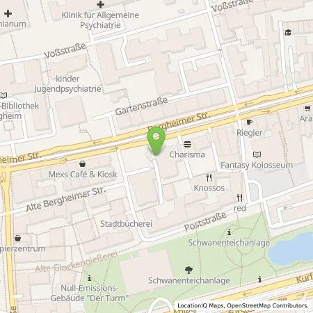 Standortübersicht der Tankstelle Wirelane Public I GmbH in 69115 Heidelberg