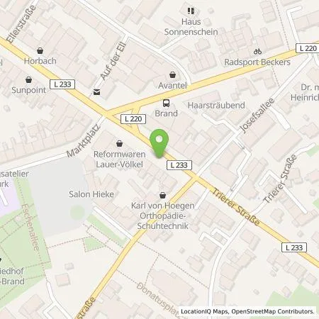 Standortübersicht der Tankstelle On Charge GmbH in 52078 Aachen