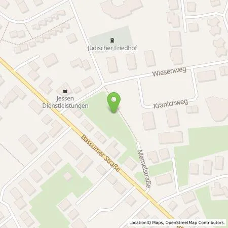 Standortübersicht der Tankstelle Wirelane Public I GmbH in 27232 Sulingen