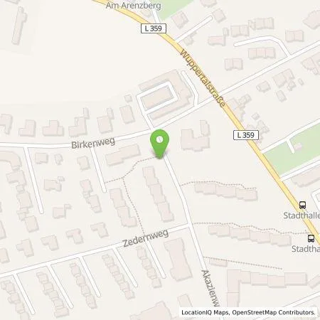 Standortübersicht der Tankstelle Wirelane Public I GmbH in 51381 Leverkusen