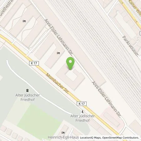 Standortübersicht der Tankstelle Wirelane Public I GmbH in 55122 Mainz