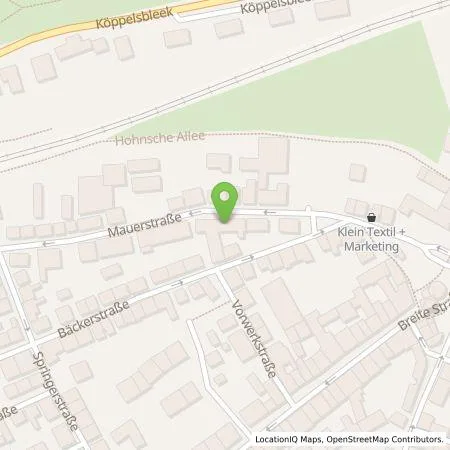 Standortübersicht der Tankstelle On Charge GmbH in 38640 Goslar