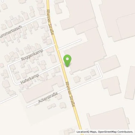 Standortübersicht der Tankstelle Wirelane Public I GmbH in 48282 Emsdetten