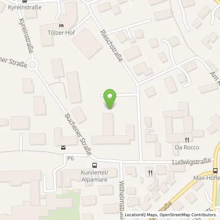 Standortübersicht der Tankstelle Wirelane Public I GmbH in 83646 Bad Tölz