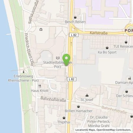 Standortübersicht der Tankstelle Wirelane Public I GmbH in 51143 Köln