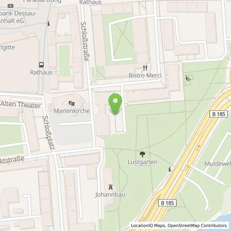 Standortübersicht der Tankstelle Wirelane Public I GmbH in 06844 Dessau-Roßlau