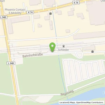 Standortübersicht der Tankstelle Wirelane Public I GmbH in 32816 Schieder-Schwalenberg