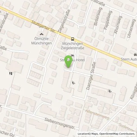 Standortübersicht der Tankstelle Wirelane Public I GmbH in 70825 Korntal-Münchingen