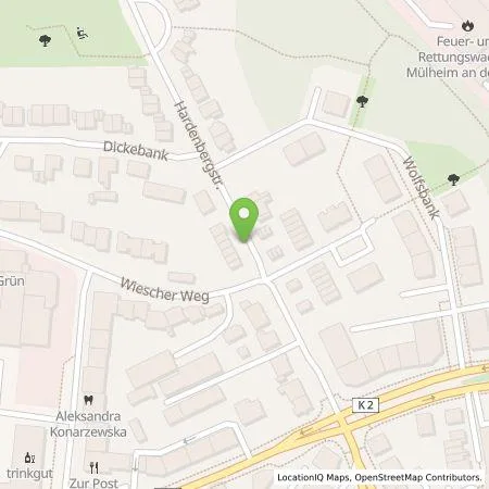 Standortübersicht der Tankstelle Wirelane Public I GmbH in 45472 Mülheim an der Ruhr