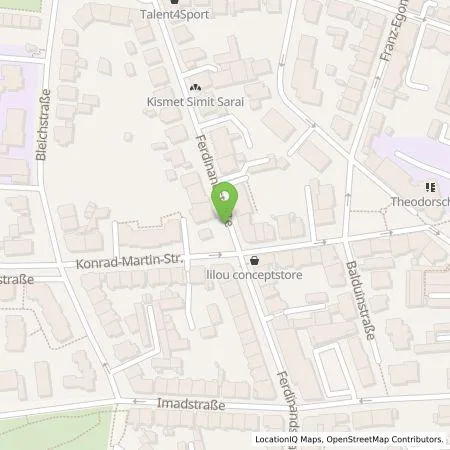 Standortübersicht der Tankstelle Wirelane Public I GmbH in 33102 Paderborn