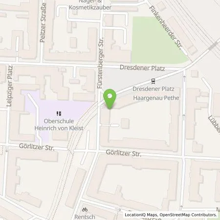 Standortübersicht der Tankstelle Wirelane Public I GmbH in 15232 Frankfurt (Oder)