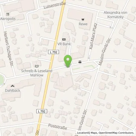 Standortübersicht der Tankstelle Wirelane Public I GmbH in 15831 Blankenfelde-Mahlow