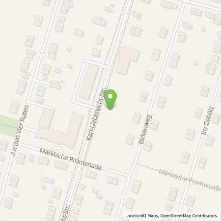 Standortübersicht der Tankstelle Wirelane Public I GmbH in 15827 Blankenfelde-Mahlow