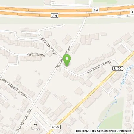 Standortübersicht der Tankstelle Wirelane Public I GmbH in 52080 Aachen