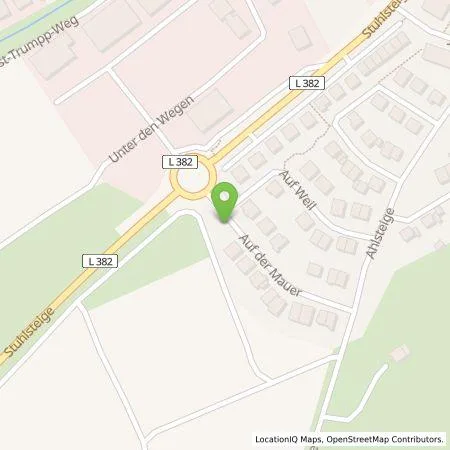 Standortübersicht der Tankstelle Wirelane Public I GmbH in 72793 Pfullingen