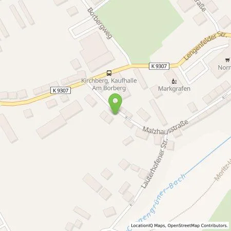 Standortübersicht der Tankstelle Wirelane Public I GmbH in 08107 Kirchberg