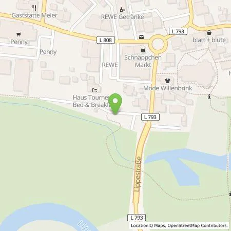 Standortübersicht der Tankstelle Wirelane Public I GmbH in 59510 Lippetal